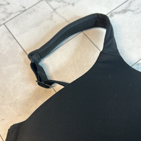 NWT NWOT Cacique Lane Bryant Womans Bra Black Boost Plunge UNDERWIRE SIZE 40DDD - Picture 3 of 8